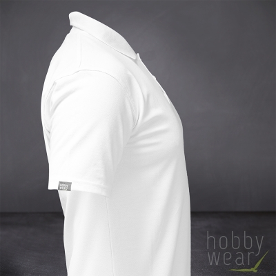 Koszulka polo basic biała męska